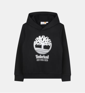 Sweat-shirt à capuche - Timberland - Noir et blanc