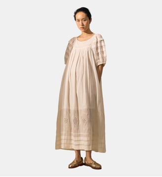 Robe Rosaly Lace - Leon & Harper - White
