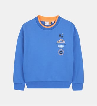 Sweat en molleton - Timberland - Bleu