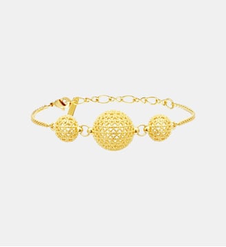 Bracelet réglable   doré à l'or fin - Betty - Satellite - Doré