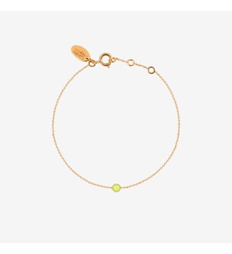 Bracelet doré orange éléctrique - CANCUN Caroline Najman