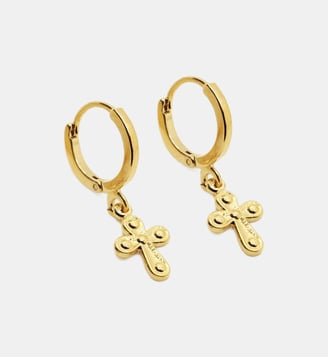 Mini créoles Cléa Croix Nilaï