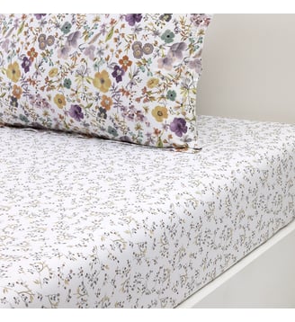 Drap housse en batiste de coton Yves Delorme