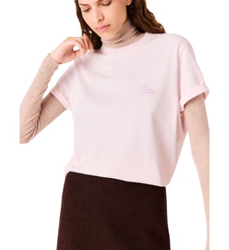 T-shirt Maje x Céline Dion - Maje - Rose pâle
