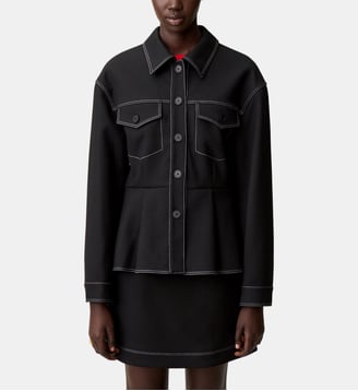 Blouson basque cintré - Claudie Pierlot - Noir