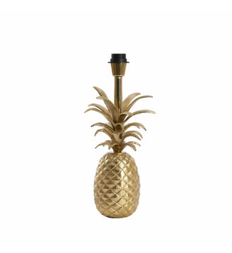 Pied de Lampe Pineapple - Light & Living - Or