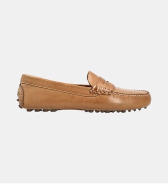 Mocassin driver hampton - cuir lisse - Fairmount - Camel