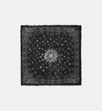 Écharpe Nuage Bandana 90 - Zadig&Voltaire - Noir