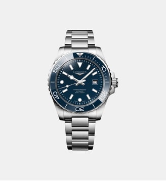 Montre automatique Hydroconquest Bleu L37884966 Longines