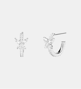 Boucles D'Oreilles Papillon - APM Monaco - Blanc