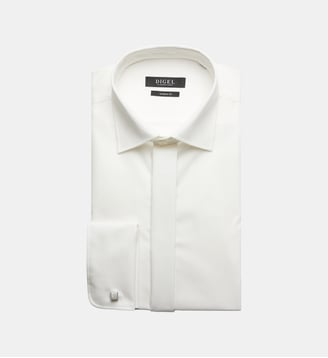 Chemise regular Garcia-K 1/1 - Digel - Ivoire