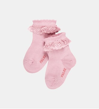Chaussettes Romantic Lace Coton - Falke - Thulit