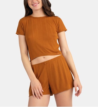 T-shirt manches courtes CHARLIE - Passionata - Marron