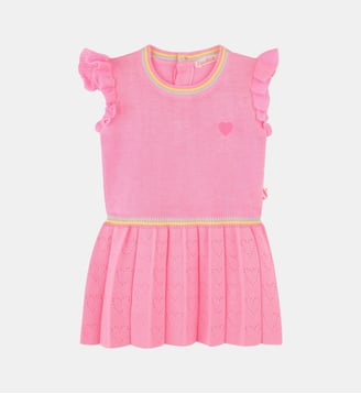 Robe tricot à manches courtes - Billieblush - Malabar