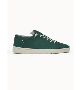 Sneakers en nubuck Finesse - Le Coq Sportif - Bleu et vert