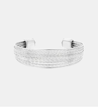 Bracelet jonc   - Tess - Satellite - Argenté