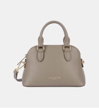 Petit sac demi lune Sierra Jia en cuir - Lancaster - Galet