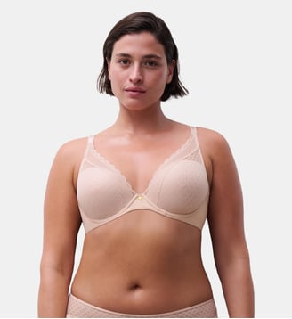 Soutien-gorge coques plongeant maille douce Chantelle