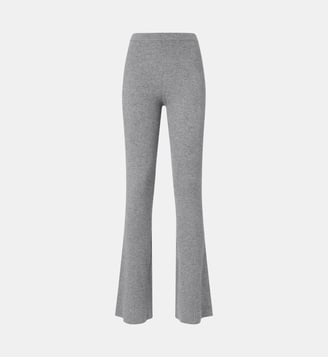 Pantalon long évasé en maille Pinko