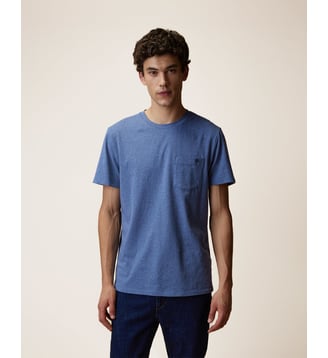 T-shirt en maille - Faguo - Bleu