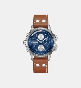 Montre automatique X-wind Bleu H77506540 - Hamilton - Argenté
