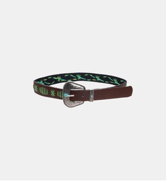 Ceinture avec broderies ROMELIA - Wild - Marron