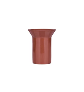 Pot en grés Living - OYOY - Rouge