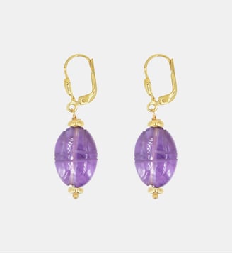 Boucles D'Oreilles Scarabée Nilaï