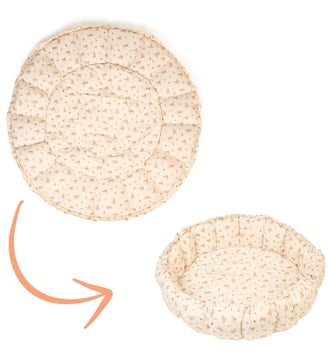 Tapis de jeu 3 en 1 Organic Coco - Play&Go - Écru