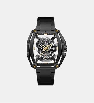 Montre automatique Hunter Noir, Or rose Z035-BB02-W1B - Ciga Design - Noir