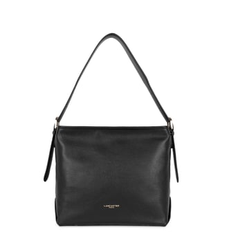 Sac seau Dune en cuir - Lancaster - Noir