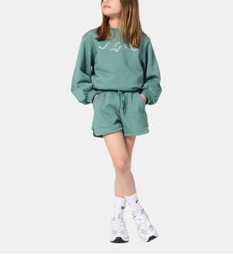 Short en molleton - BOSS Kidswear - Vert sapin
