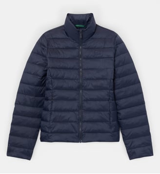 Doudoune matelassée déperlante - Lacoste - Bleu marine