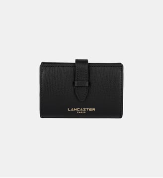 Porte-cartes Sierra PM en cuir - Lancaster - Noir