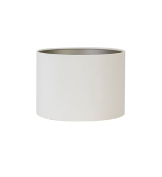 Abat-jour Velours - Light & Living - Blanc cassé