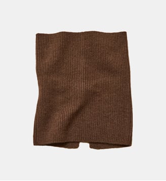 Snood en laine mérinos enfant - Cyrillus - Brun chine