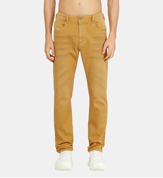 Regular Regular Waist 2032 D-Krooley-BW Joggjeans® - Diesel - Marron clair