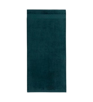 Serviette de bain Caresse - Le Jacquard Francais - Vert forêt