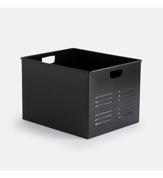 Caisse de rangement métal acier La Redoute Interieurs