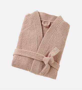 Peignoir éponge col kimono 450g/m² La Redoute Interieurs
