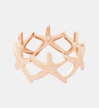 Bracelet élastique étoiles de mer - Balaboosté - Doré
