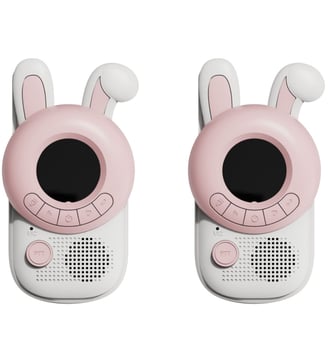 Paire de Talkie-Walkie Zoo - The Zoofamily - Rose
