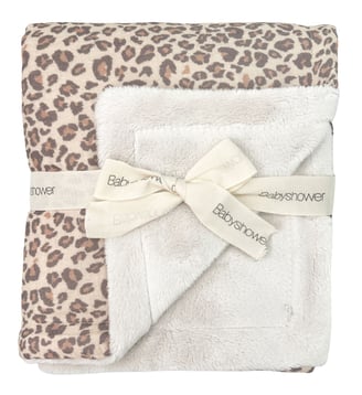 Couverture polaire - Babyshower - Beige