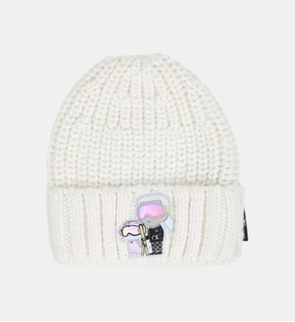 Bonnet en tricot - Karl Lagerfeld Kids - Crème