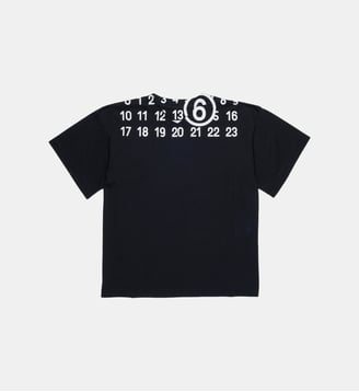 T-shirt avec logo - MM6 Maison Margiela - Noir