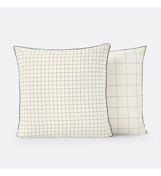 Taie d’oreiller coton lavé La Redoute Interieurs