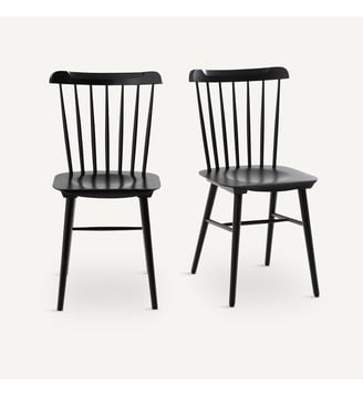 Lot de 2 chaises - AM.PM - Noir