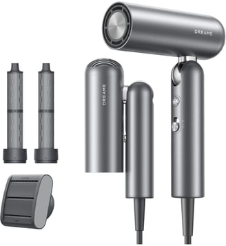Sèche cheveux de voyage Pocket Neo Gray pliable - Dreame - Gris
