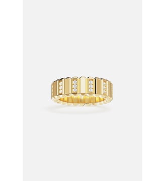Bague Graphique - APM Monaco - Jaune