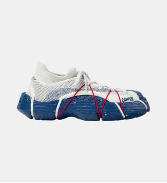 Baskets Roku - Camper - Blanc et bleu